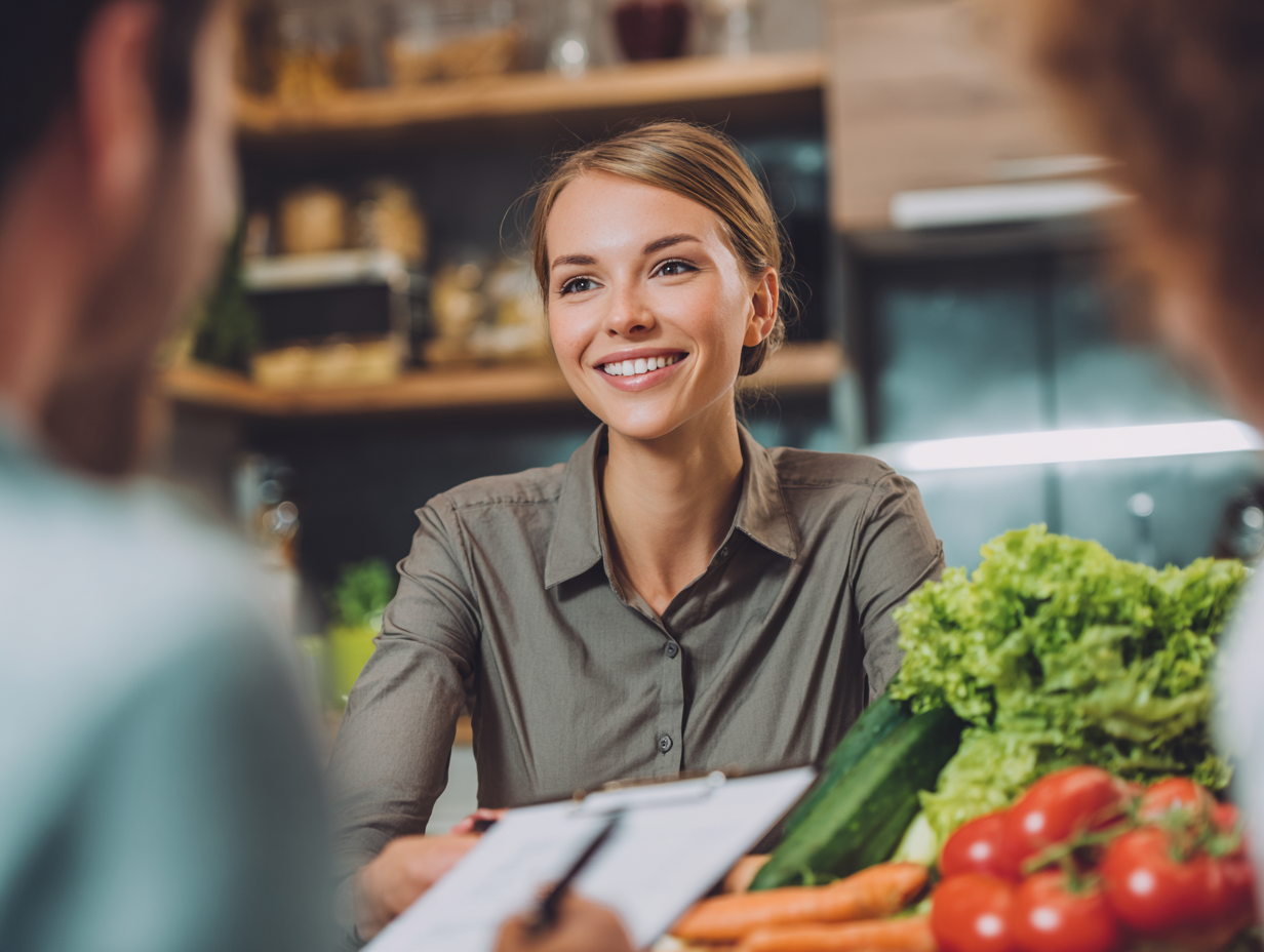 Príprava zdravého jedla v kuchyni